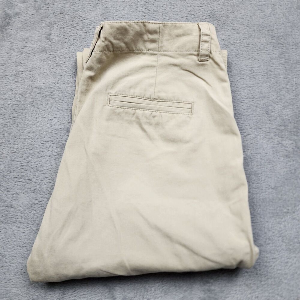 Columbia Edgewater Chino Womens 6 Beige Pants 100% Cotton Outdoor Casual Wear